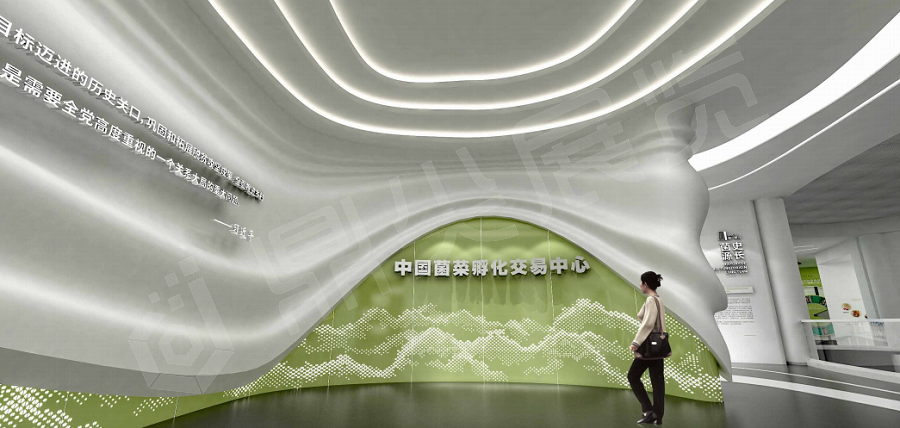 蓬溪菌菇館-智慧展廳設(shè)計(jì)施工案例